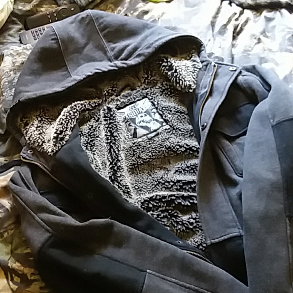 Fox sasquatch zip up hoodie